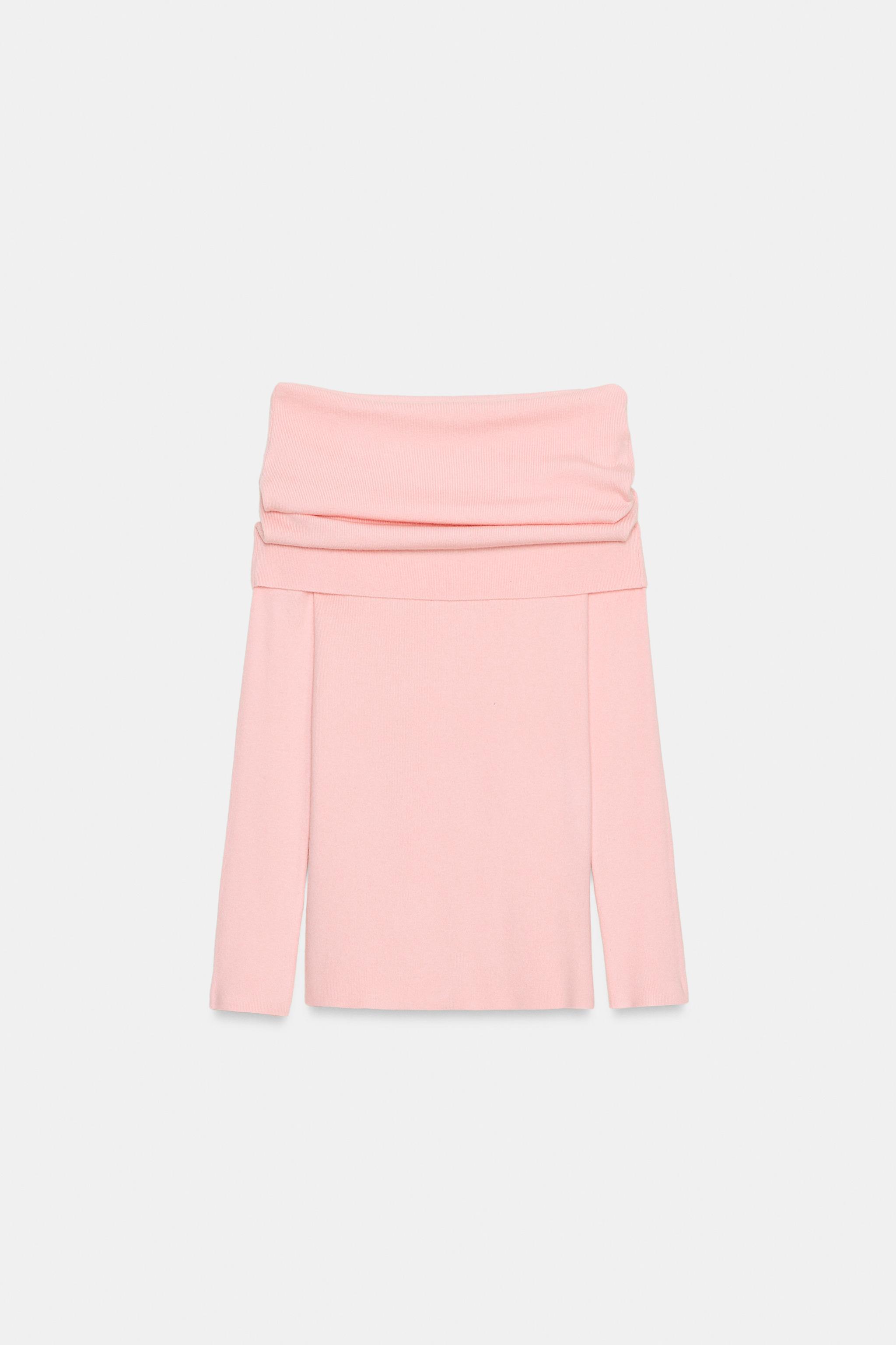 OFF SHOULDER KNIT JUMPER